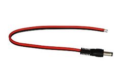2.1mm DC Power Plug with 15cm Lead