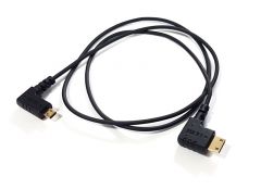 HyperThin Right Angle Mini to Right Angle Micro HDMI Cable