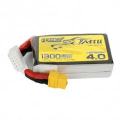 Tattu R-Line Version 4.0 1300mAh 14.8V 130C 4S1P Lipo Battery Pack