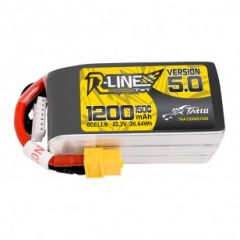Tattu R-Line Version 5.0 1200mAh 22.2V 150C 6S1P Lipo Battery Pack