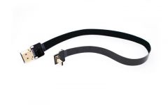 Micro HDMI to HDMI thin ultra soft cable